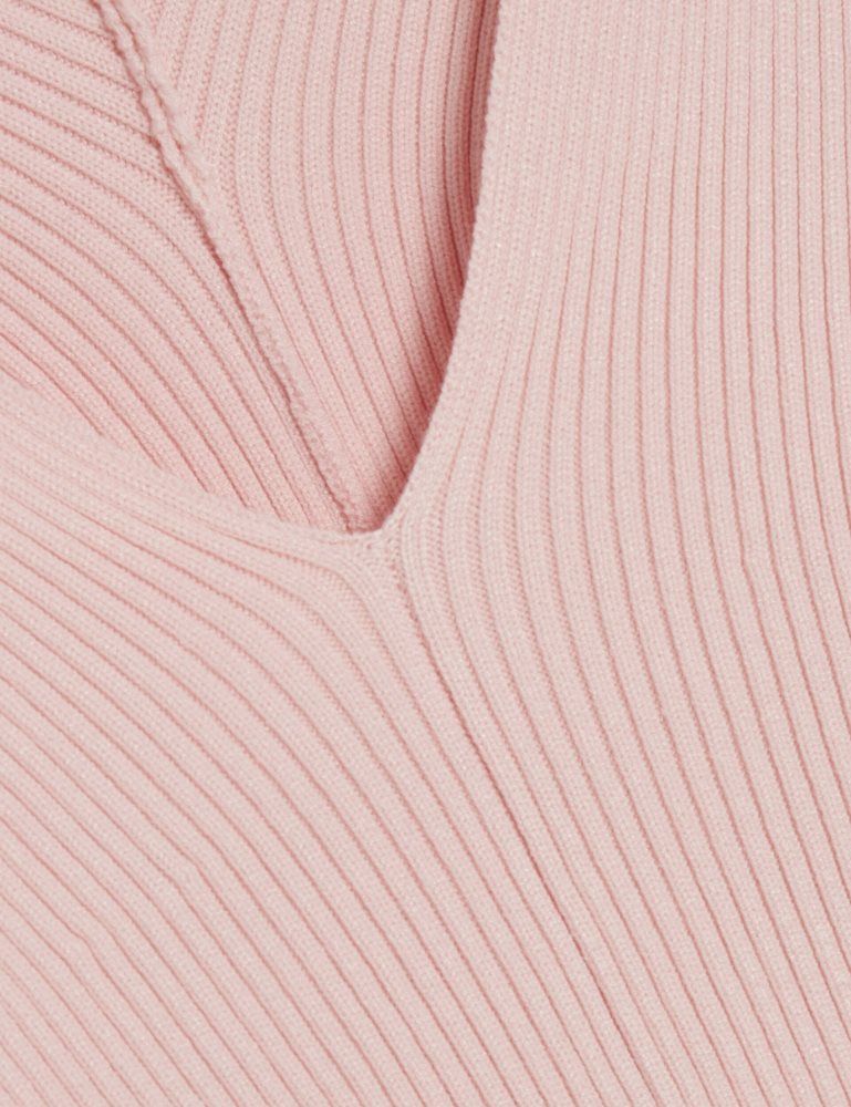 Ted Baker Amelyaa - Rib Sculpt Sleeve Sweater T-shirts Damen Rosa | 659041-WVQ