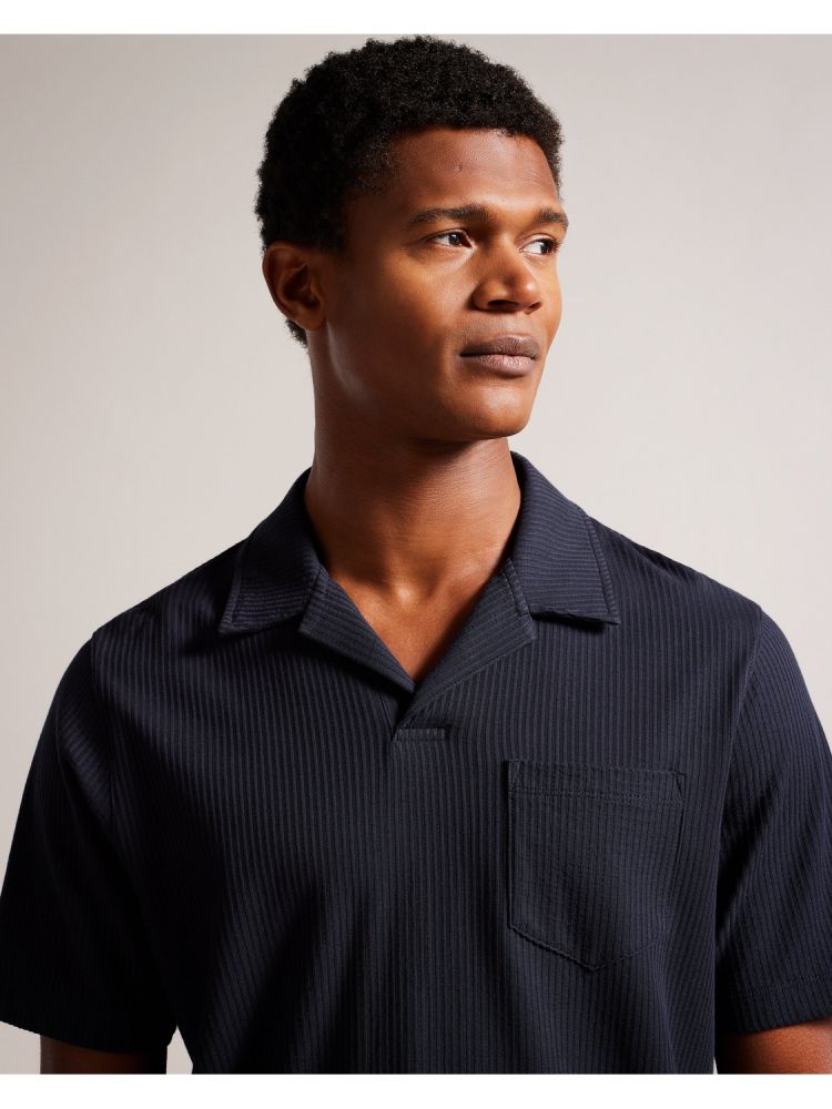 Ted Baker Arkes - Short Sleeve Regular Fit Polo Shirt Oberteile Herren Navy | 463187-OEL