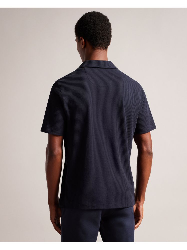 Ted Baker Arkes - Short Sleeve Regular Fit Polo Shirt Oberteile Herren Navy | 463187-OEL