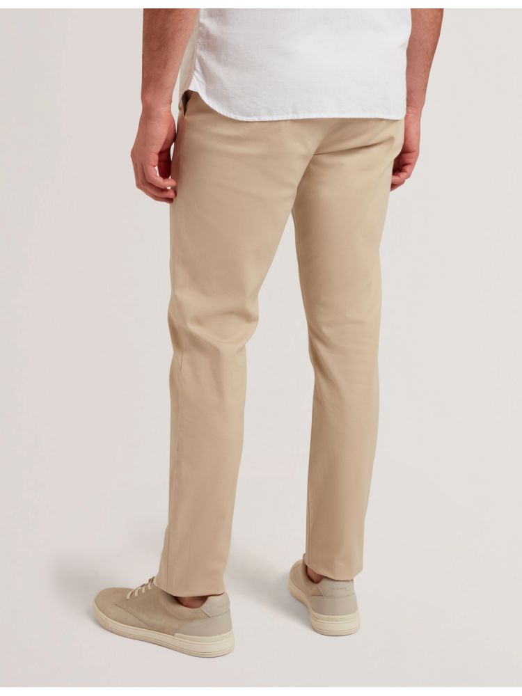 Ted Baker Batford - Slim Fit Cotton Blend Chinos Chino-hosen Herren Grau | 845079-CQO