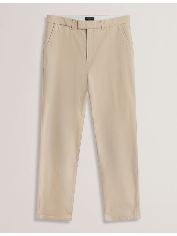 Ted Baker Batford - Slim Fit Cotton Blend Chinos Chino-hosen Herren Grau | 845079-CQO