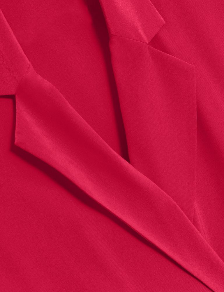 Ted Baker Carloe - Silk Short Sleeve Blazer Anzüge Damen Fuchsie | 519326-UPY