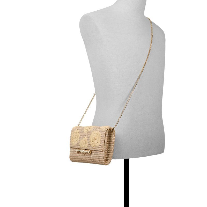 Ted Baker Cassy - Chain Wallet Clutch Umhängetasche Damen Beige | 046127-ZXT