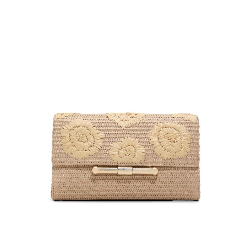 Ted Baker Cassy - Chain Wallet Clutch Umhängetasche Damen Beige | 046127-ZXT