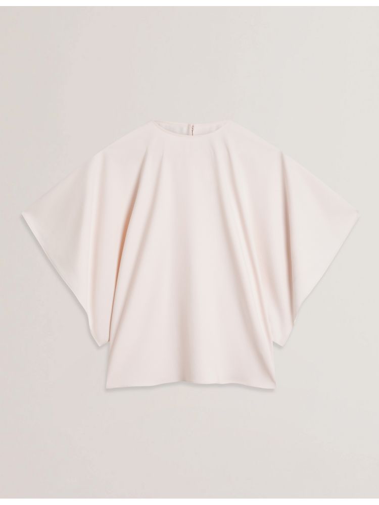 Ted Baker Cherika - Batwing Short Sleeve Woven Blouse T-shirts Damen Weiß | 378649-QGS