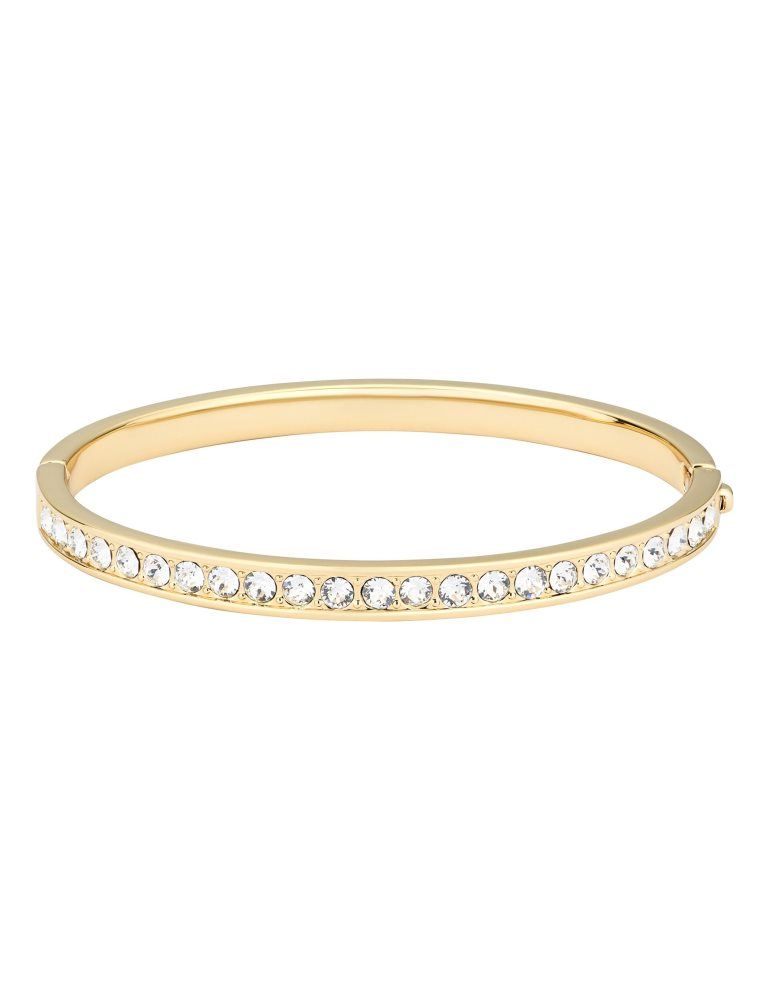 Ted Baker Clemara - Crystal Hinge Bangle Bracelet Schmuck Damen Gold | 176582-BOU