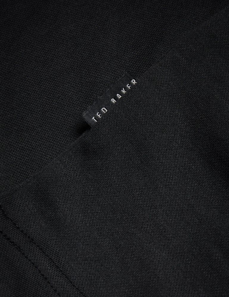 Ted Baker Galdon - Short Sleeve Regular Fit Polo Oberteile Herren Schwarz | 645389-ADH