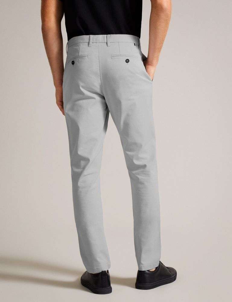 Ted Baker Haydae - Slim Fit Chino Hose Herren Grau | 529670-DYT