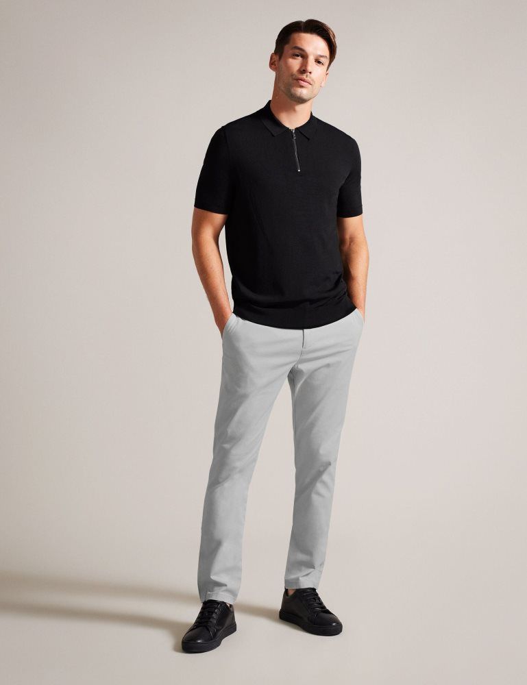 Ted Baker Haydae - Slim Fit Chino Hose Herren Grau | 529670-DYT