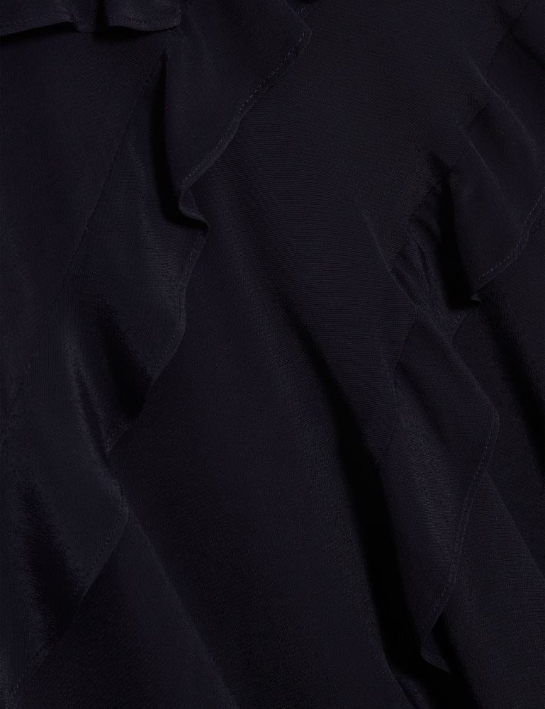 Ted Baker Jojii - Frill Trim Angel Sleeve Mini Dress Kleid Damen Navy | 186029-YHI