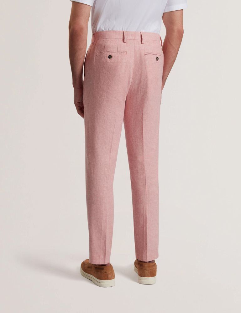 Ted Baker Kenleyt - Linen Trouser Hose Herren Rosa | 578601-GDN