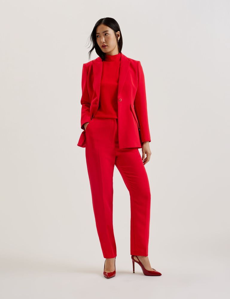 Ted Baker Manabl - Slim Fit Single Breasted Tailored Blazer Jacken Damen Rot | 129736-TKJ