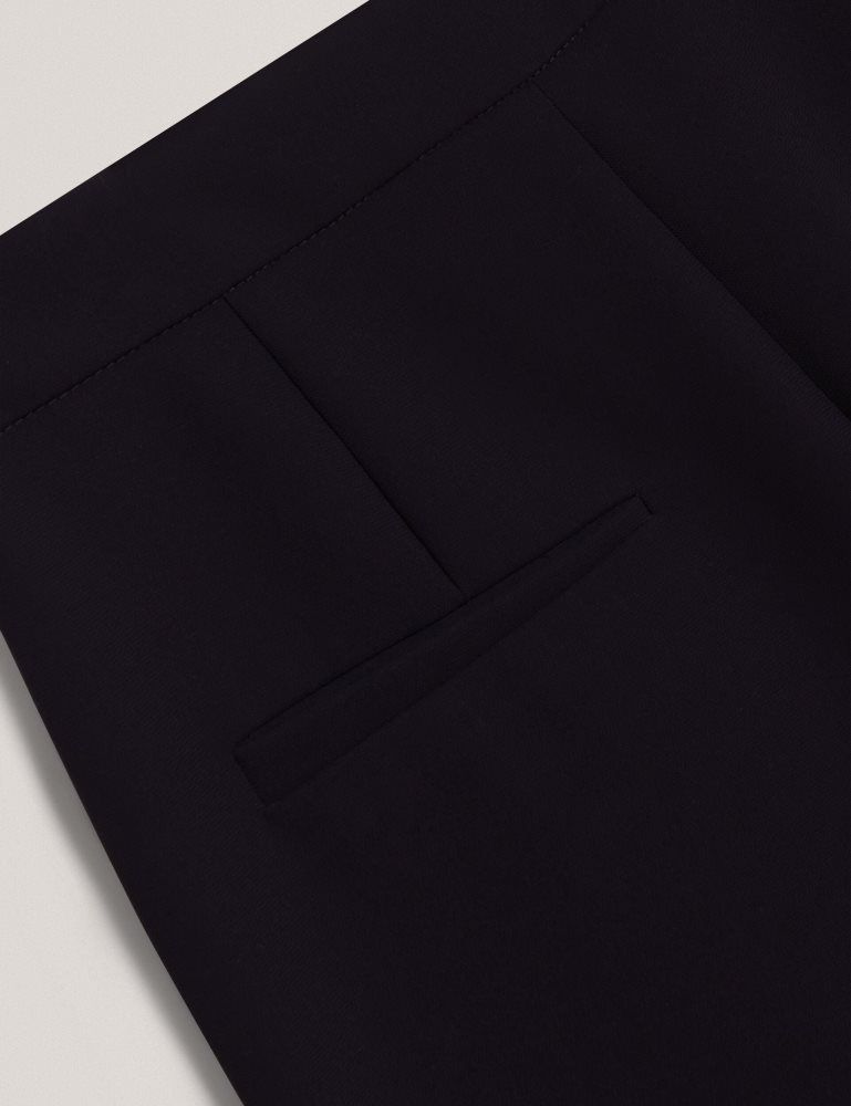 Ted Baker Manabtl - High Waist Tapered Leg Tailored Trousers Anzüge Damen Navy | 087193-PNQ