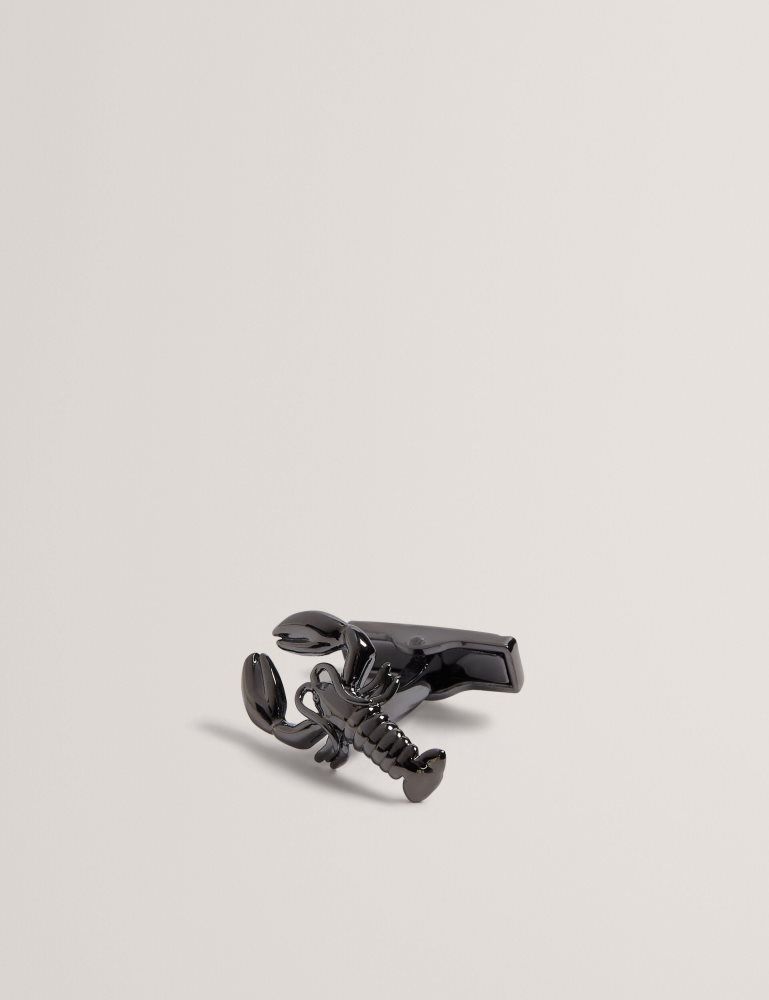 Ted Baker Mariine - Lobster Cufflink And Lapel Pin Set Manschettenknöpfe Herren Gunmet-col | 458631-AYP