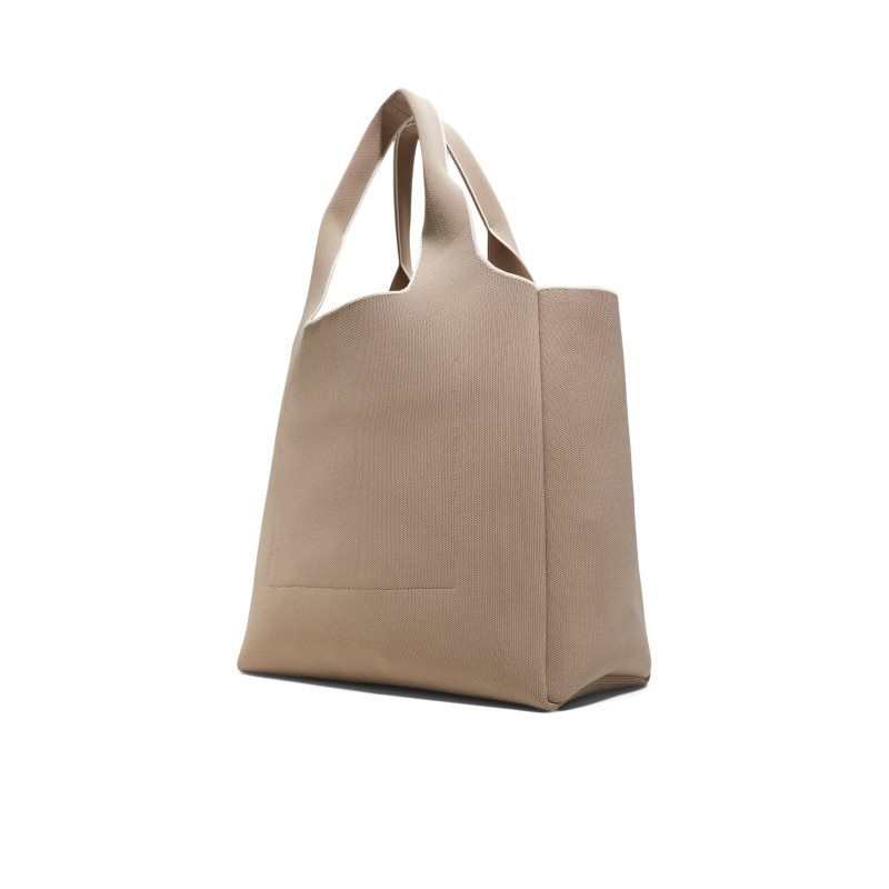 Ted Baker Nora - Large Knit Tote Tragetaschen Damen Grau Braun | 724096-YVA