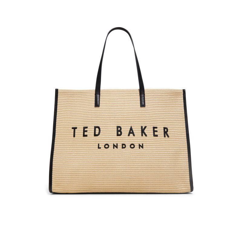 Ted Baker Palmer - Large Icon Tote Icon-Taschen Damen Beige | 675203-ZRH