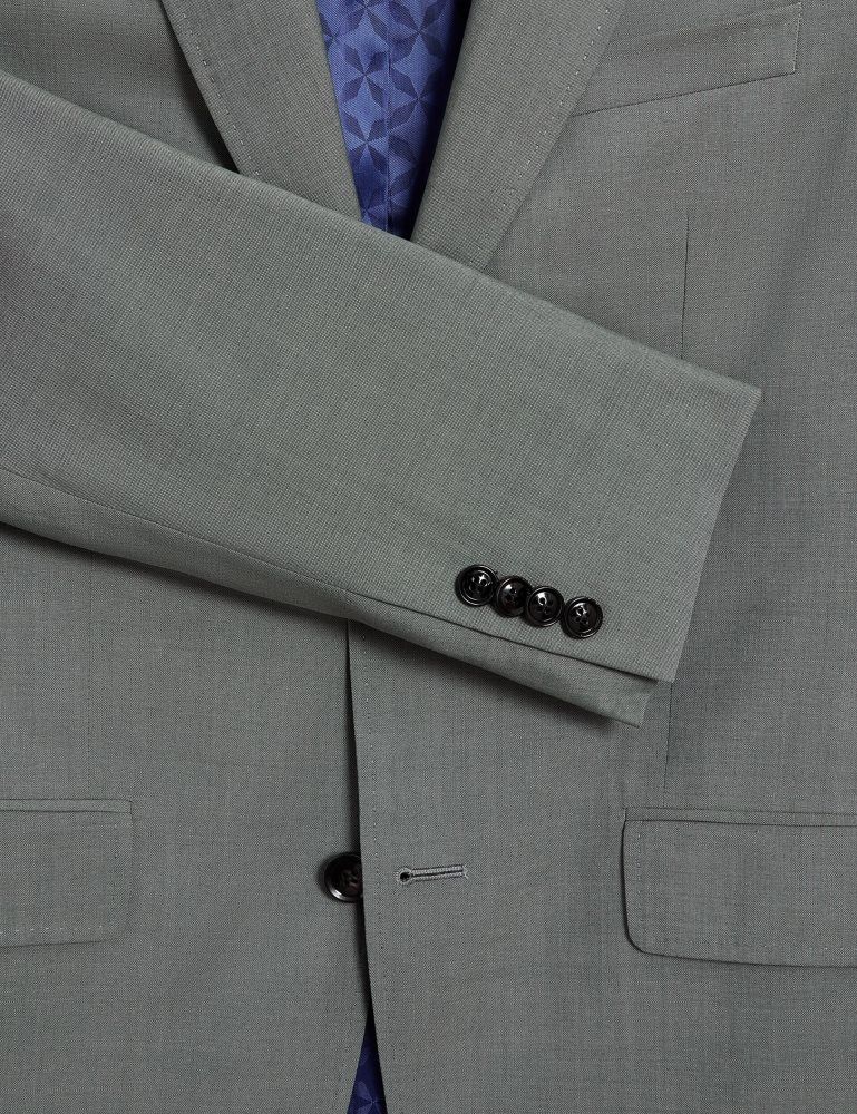 Ted Baker Rogerly - Slim Fit Sage Green Wool Suit Jacket Anzüge Herren Grün | 845930-QBW