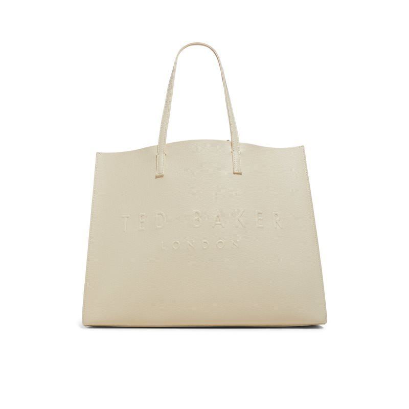 Ted Baker Sukicon - Large Icon Tote Icon-Taschen Damen Weiß | 148653-KBX