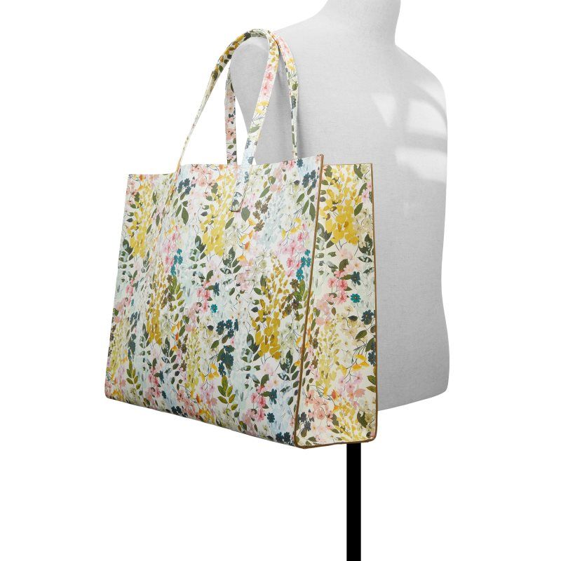 Ted Baker Sukicon - Large Icon Tote Icon-Taschen Damen Gelb Mehrfarbig | 174563-EUR