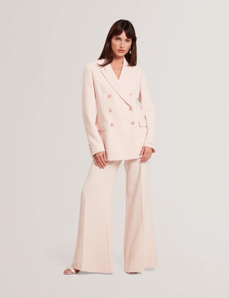 Ted Baker Traga - Tailored Double Breasted Woven Blazer Jacken Damen Rosa | 310976-BWT