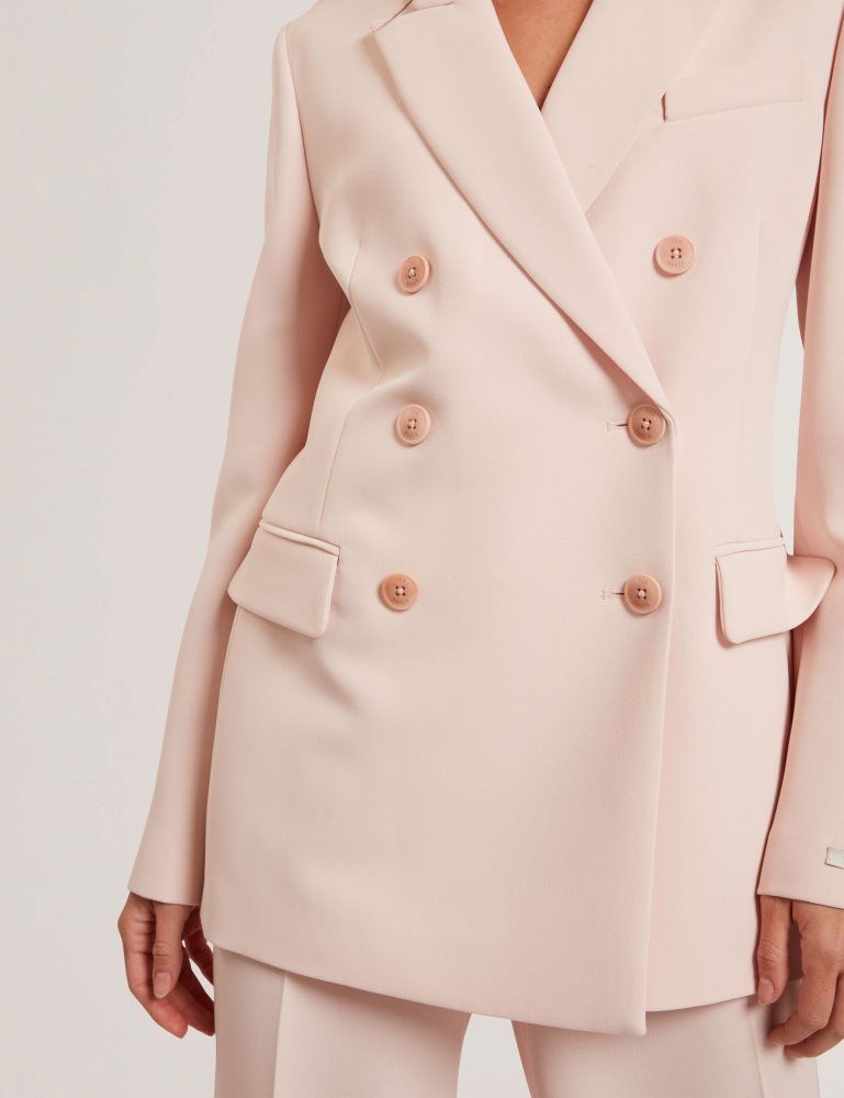 Ted Baker Traga - Tailored Double Breasted Woven Blazer Jacken Damen Rosa | 310976-BWT