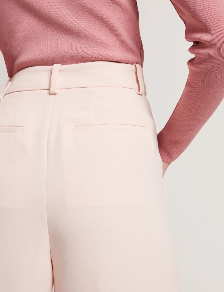 Ted Baker Tragat - Ultra Wide Leg Woven Tailored Trousers Anzüge Damen Rosa | 457213-EKT