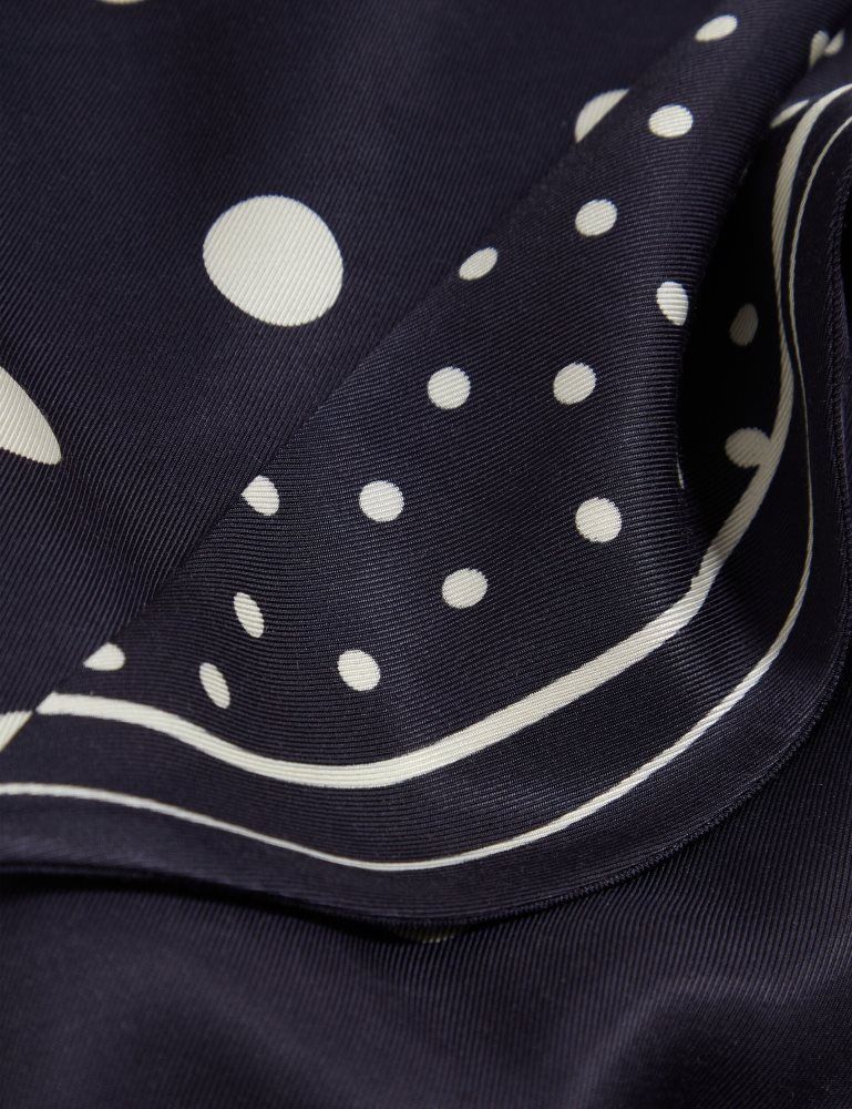 Ted Baker Veiraa - Polka Dot Tie Front Sleeveless Crop Top T-shirts Damen Navy | 318569-EAM