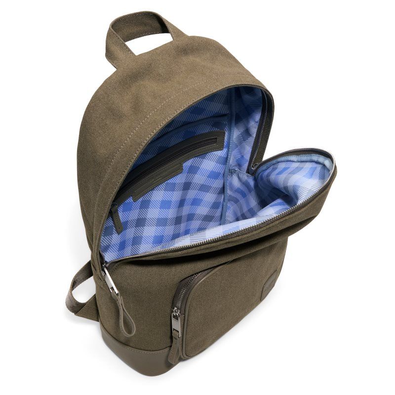 Ted Baker York - Day Backpack Rucksäcke Herren Olivgrün | 126507-MGN